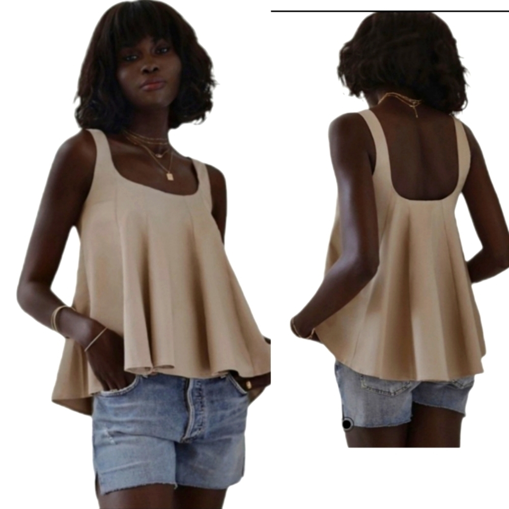 Club Monaco Wide neck Tank Top